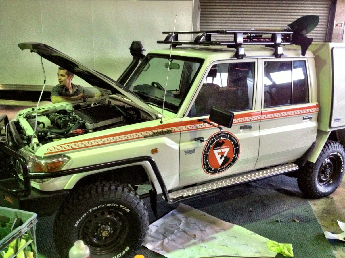 Our new Fuel Mule and Camera Truck